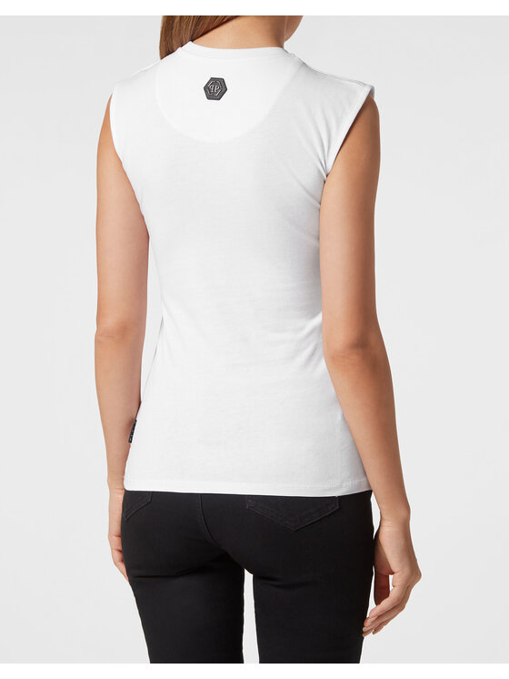 PHILIPP PLEIN PHILIPP PLEIN Smanicato 14895 Bianco Skin Tight Fit