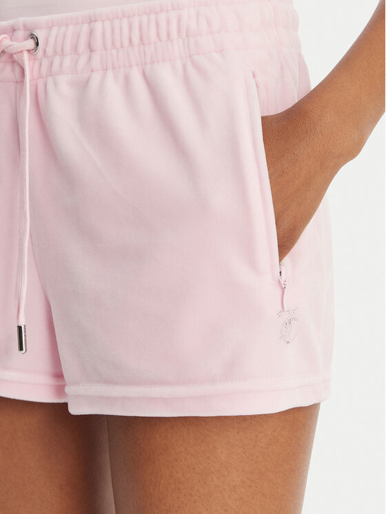 Juicy Couture Juicy Couture Sportske kratke hlače Tamia JCWHS126305 Ružičasta Regular Fit