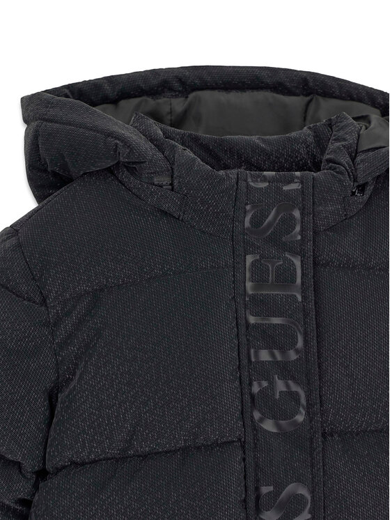 Guess Guess Зимова куртка K6BL08 W3973 Чорний Regular Fit