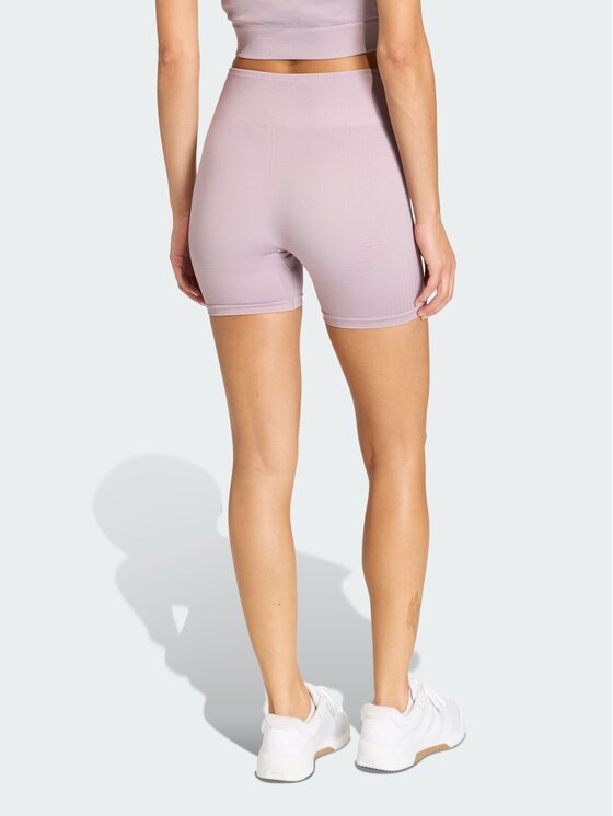 adidas adidas Szorty sportowe Workout Essentials 4 inch Fioletowy Fitted Fit