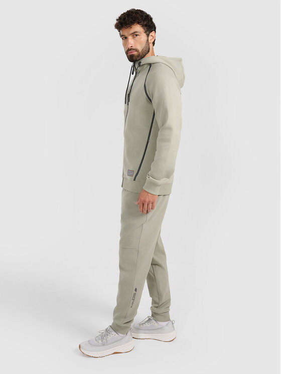 4F 4F Spodnie dresowe SIMPLE UTILITY Turkusowy Regular Fit