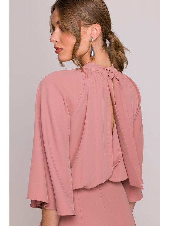 Stylove Stylove Jumpsuit S397 Rosa Sexy Straight Fit
