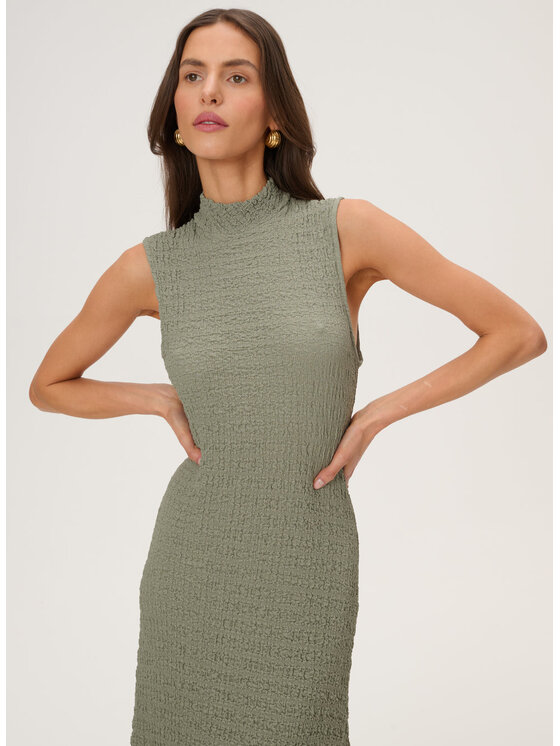 LEBRAND LEBRAND Φόρεμα καθημερινό Vena Ανοιχτό πράσινο Stretch Fit