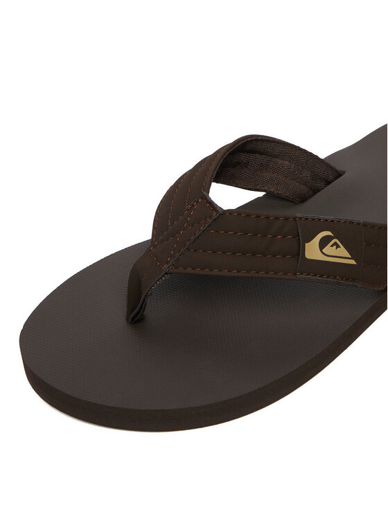 Quiksilver Quiksilver Žabky EO-DUNE CQ10036MGG Tmavo hnedá