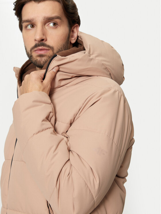 4F 4F Μπουφάν για σκι 4FWAW24TTJAM580 Καφέ Regular Fit