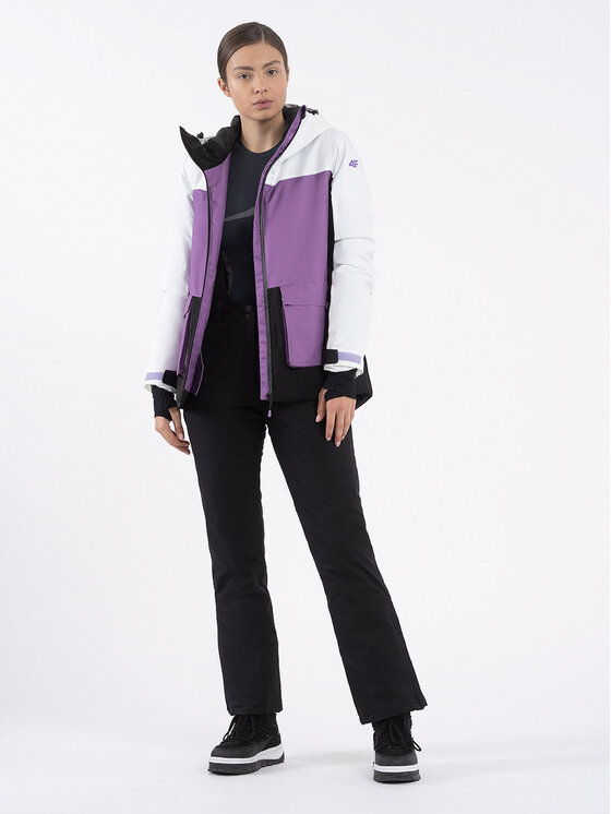 4F 4F Suusapüksid 4FAW23TFTRF400 Must Regular Fit