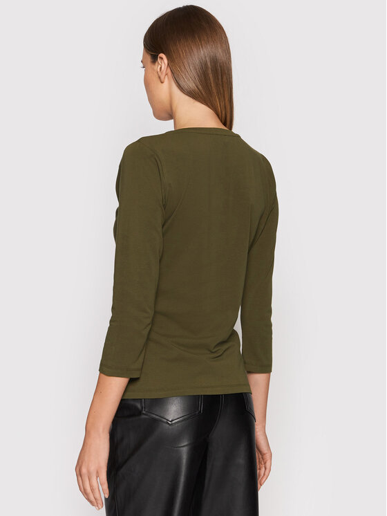 Blusa WF1401 J0088 Verde Regular Fit