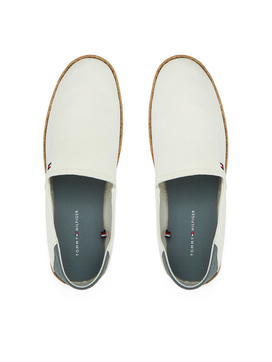 Tommy Hilfiger Tommy Hilfiger Espadrilky FM0FM05353 Écru