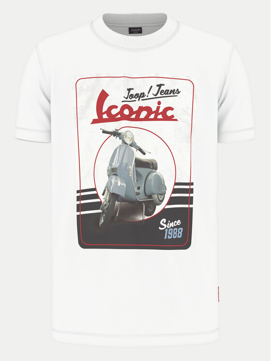 JOOP! Jeans JOOP! Jeans T-Shirt 30045503 Λευκό Modern Fit