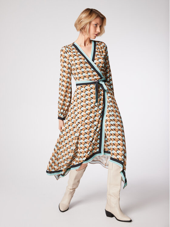 Simple Rochie de zi SUD080 Maro Regular Fit