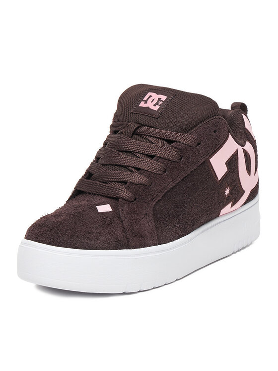 DC DC Sneakers CEO-COURT GRAFFIK PLATFORM DC02422210 Marrone