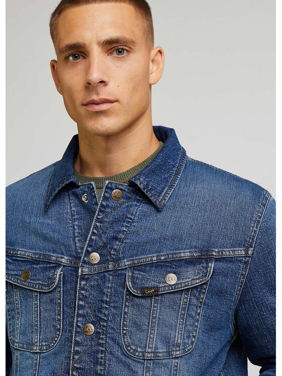 Lee Lee Giacca di jeans REVERSABLE RIDER Blu Regular Fit