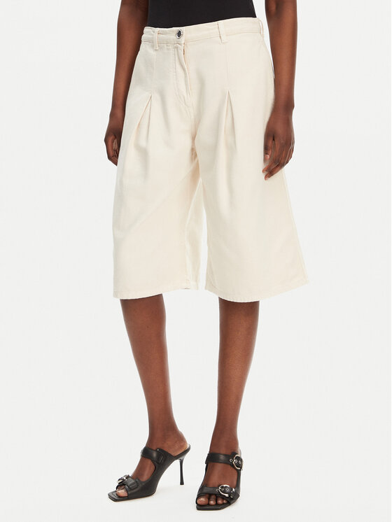 PINKO PINKO Bermude Pascal 105245 A2M8 Bej Relaxed Fit