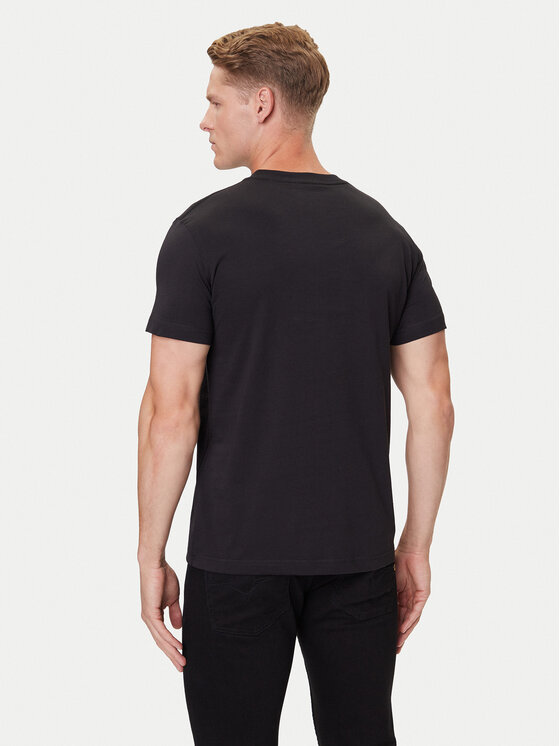 Versace Jeans Couture Versace Jeans Couture Majica 79GAHT00 CJ00T Črna Regular Fit