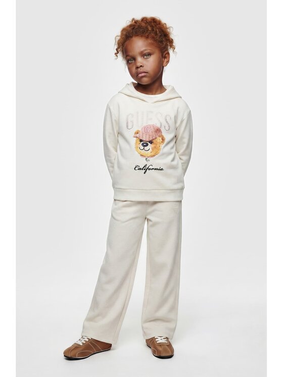 Guess Kids Guess Kids Sweter 183841 Beżowy Classic Fit