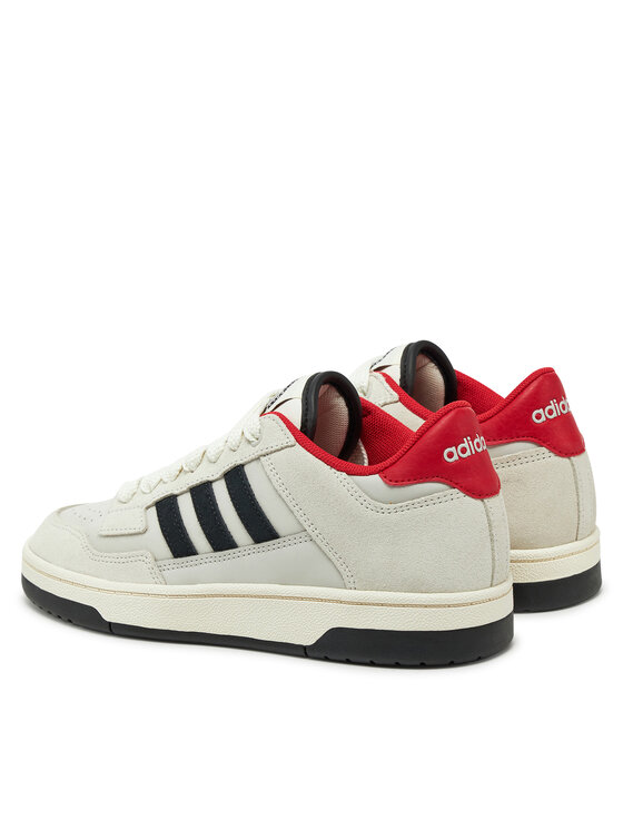 adidas adidas Buty do koszykówki Rapid Court Low JR3158 Beżowy