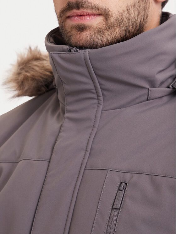 Beverly Hills Polo Club Beverly Hills Polo Club Parka 62KUMP1301 Σκούρο γκρι Regular Fit