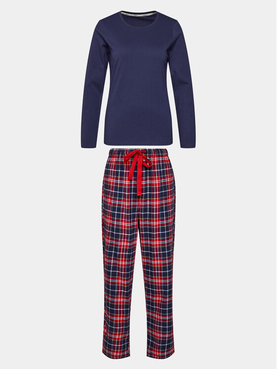 Selmark Selmark Pijama The Big Family P7275 Bleumarin Regular Fit