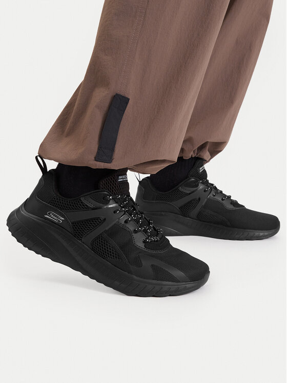 Skechers Skechers Sneakersy Bobs Squad Chaos-Elevated Drift 118034/BBK Czarny