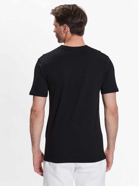 Ellesse Ellesse Marškinėliai Ollio SHP16463 Juoda Regular Fit