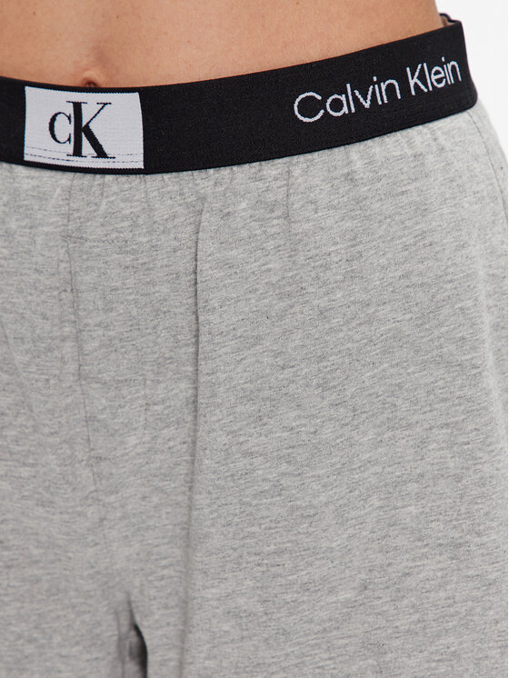 Calvin Klein Underwear Short de pyjama 000QS6947E Gris Regular Fit Modivo