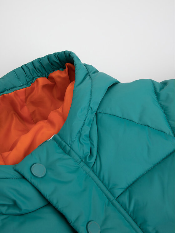 Coccodrillo Coccodrillo Žieminė striukė ZC3152109OBK Žalia Regular Fit