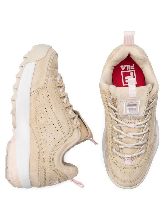 Fila disruptor s low beige hotsell