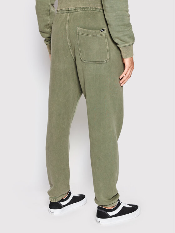 Vans Pantalon jogging ComfyCush Wash VN0A7YCE Vert Relaxed Fit