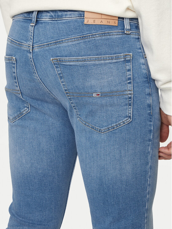 Tommy Jeans Tommy Jeans Traperice Scanton DM0DM20202 Plava Slim Fit