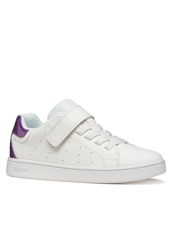 Geox Geox Sneakersy J Eclyper Girl J36LRA 0BCKC C0761 S Bílá