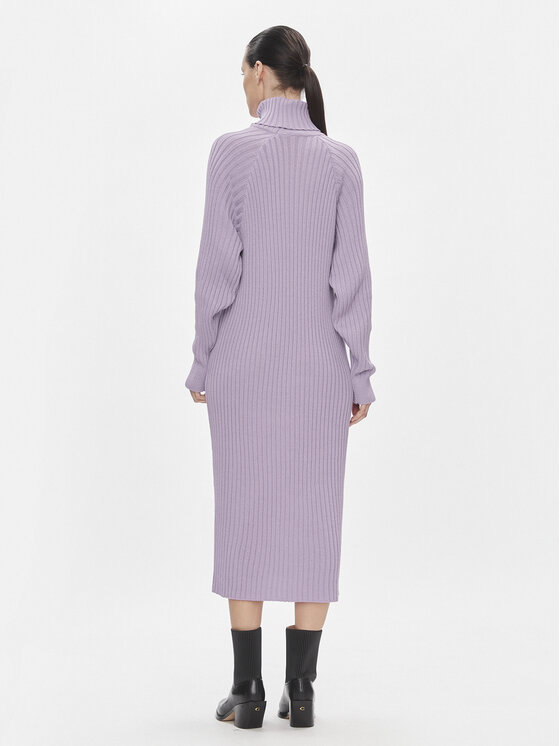 YAS YAS Rochie tricotată Mavi 26028660 Violet Regular Fit