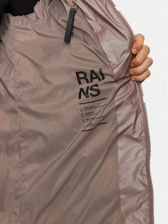 Rains Rains Télikabát 15160 Rózsaszín Relaxed Fit