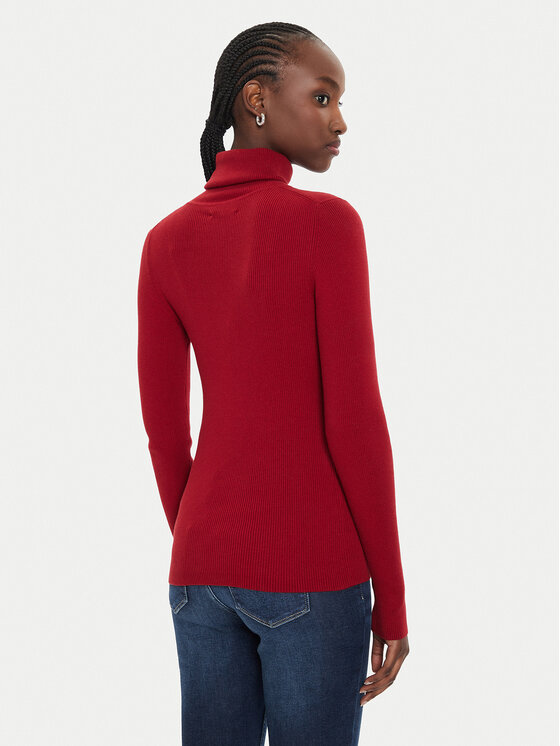 Calvin Klein Jeans Calvin Klein Jeans Rollkragenpullover J20J224225 Rot Regular Fit