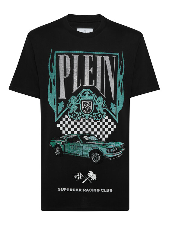PHILIPP PLEIN PHILIPP PLEIN T-Shirt 21091 Czarny Regular Fit