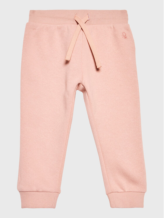 United Colors Of Benetton Teplákové nohavice 35TMGF01B Ružová Regular Fit