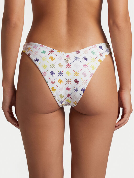 Guess Guess Dół od bikini E6GO23 MC04R Biały
