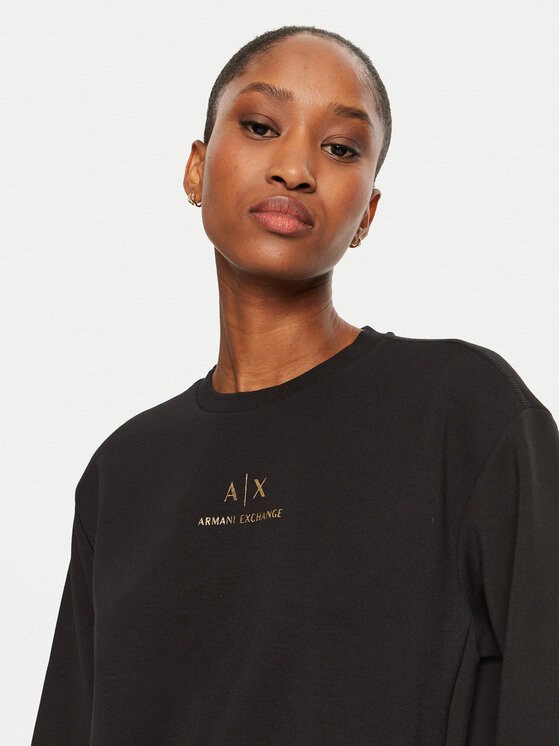 Armani Exchange Armani Exchange Felpa 6DYM50 YJEGZ 1200 Nero Regular Fit