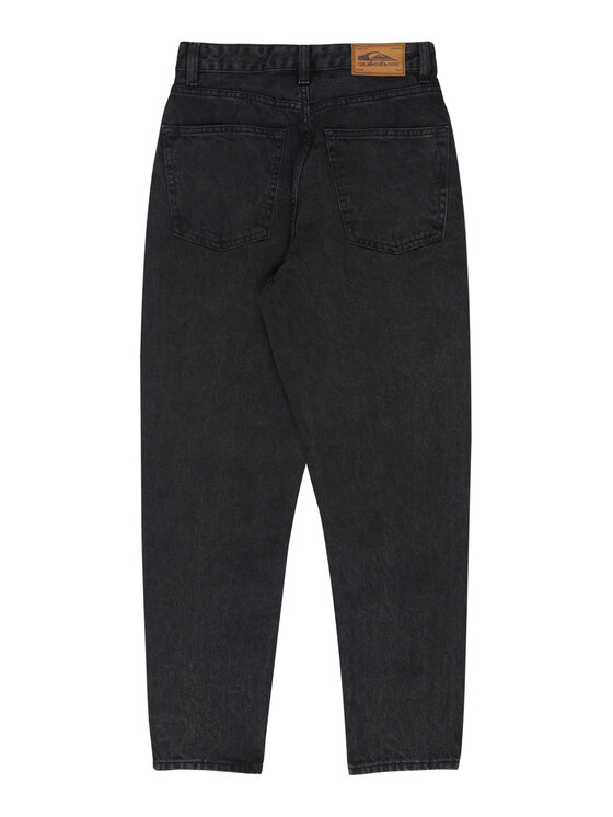 Quiksilver Quiksilver Farmer Mom Denim EQWDP03026 Fekete Mom Fit