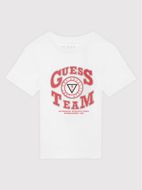 Guess T-shirt N1YI16 K8HM0 Blanc 