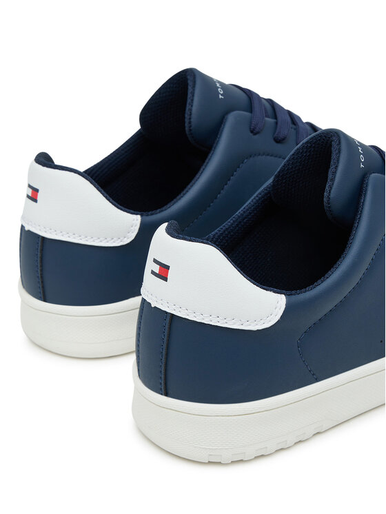 Tommy Hilfiger Tommy Hilfiger Snīkeri Low Cut Lace-Up T3X9-34073-1355X D Tumši zils