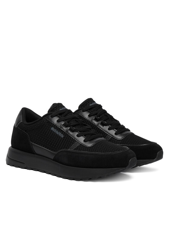 Calvin Klein Calvin Klein Superge City Runner Laceup Ny-Rec Su HM0HM02215 Črna