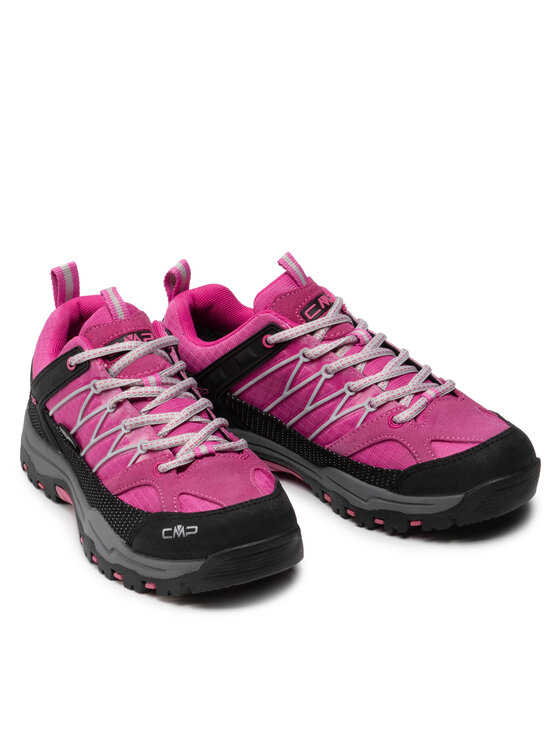CMP CMP Παπούτσια πεζοπορίας Rigel Low Trekking Shoe Kids Wp 3Q54554J Ροζ