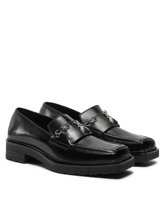 Patrizia Pepe Patrizia Pepe Loafersy 2Z0014/L084-K103 Czarny