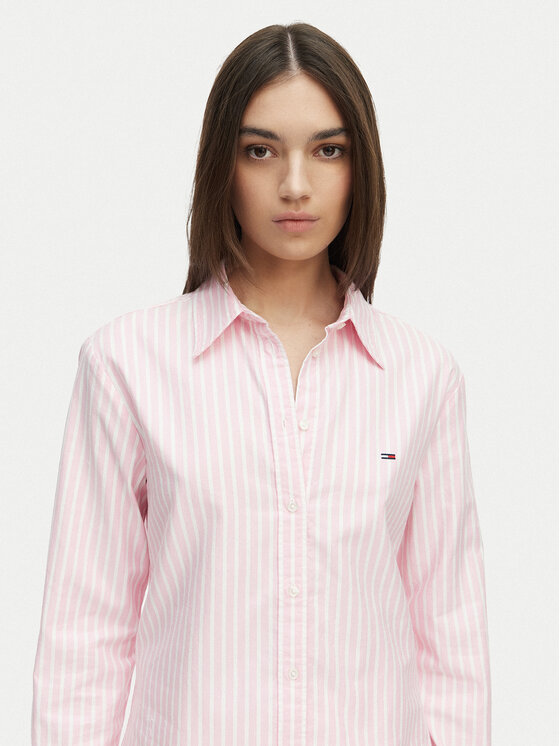 Tommy Jeans Tommy Jeans Krekls DW0DW19890 Gaiši rozā Regular Fit