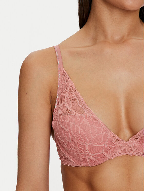 Tommy Hilfiger Tommy Hilfiger Bralette krūšturis UW0UW05242 Rozā