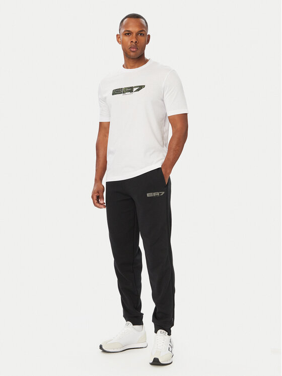 EA7 Emporio Armani EA7 Emporio Armani Футболка 7M002128 AF12503 U0002 Білий Regular Fit