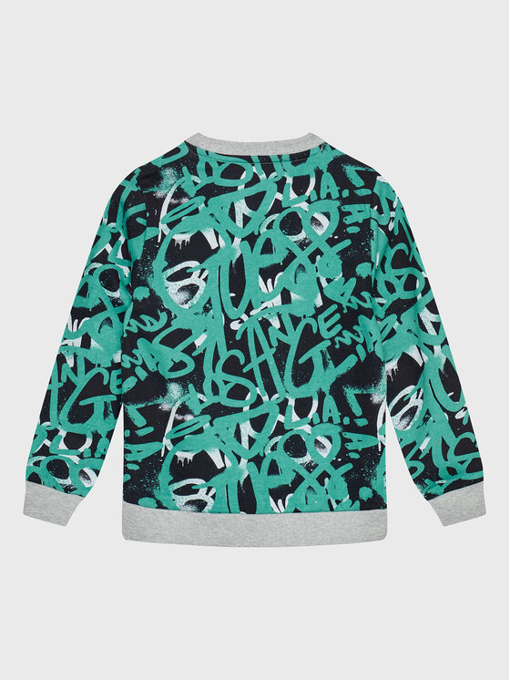 Felpa L2BQ00 K8D80 Multicolore Regular Fit