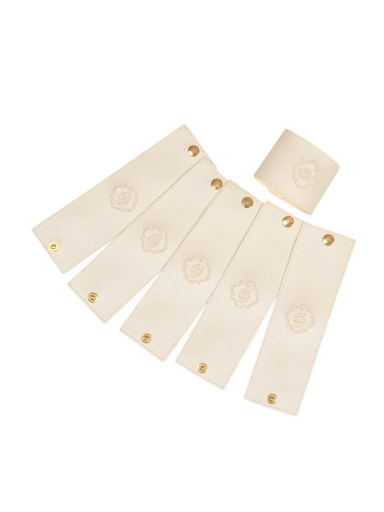 Roseberry Home Roseberry Home Obrączka na serwetki Heritage Ivory Kremowy