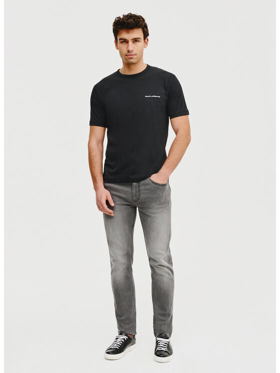 Pako Lorente Pako Lorente T-Shirt P25SN-TT-001 Czarny Regular Fit