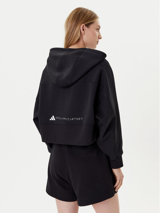 adidas by Stella McCartney adidas by Stella McCartney Majica dugih rukava JD8107 Crna Loose Fit